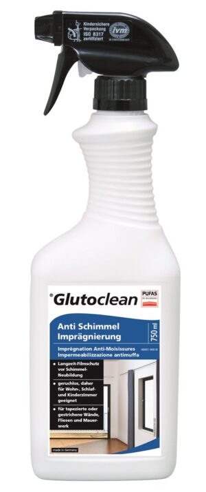 GLUTOCLEAN Anti Schimmel Impränierung    Fl 750 ml