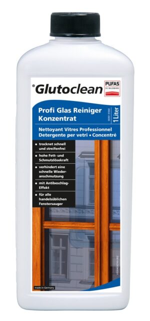 GLUTOCLEAN Profi Glas Reiniger Fl 1 lt