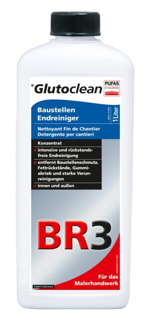 GLUTOCLEAN Baustellen-Endreiniger BR3 Fl 1 lt