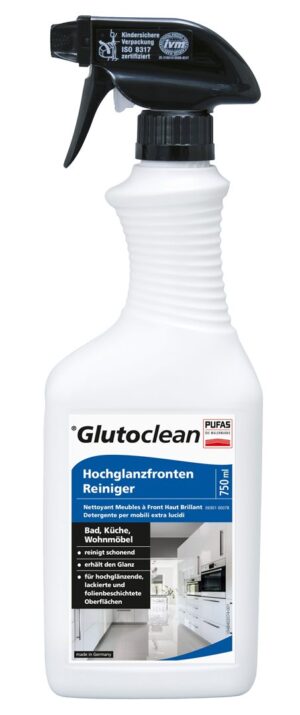 GLUTOCLEAN Hochglanzfronten Reiniger 750 ml