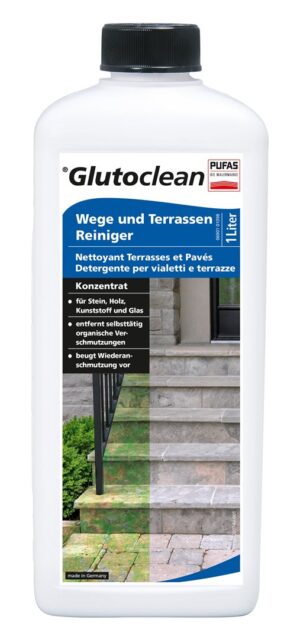 GLUTOCLEAN Wege + Terrassen Reiniger       Fl 1 lt