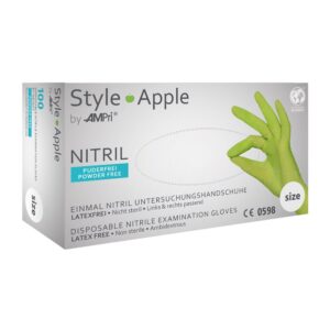 AMPRI Nitril HS Style S Apple          Box 100 Stk