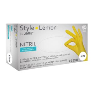 AMPRI Nitril HS Style XL Lemon Box 100 Stk