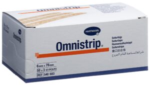 OMNISTRIP Wundnahtstreifen 6x76mm          150 Stk