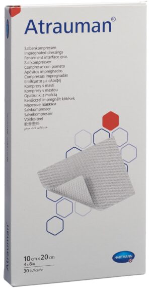 ATRAUMAN Salbenkompressen 10x20cm steril    30 Stk