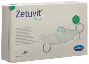 ZETUVIT Plus Absorptionsverband 10x20cm     10 Stk