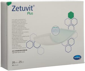 ZETUVIT Plus Absorptionsverband 20x25cm     10 Stk