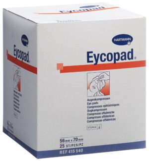 EYCOPAD Augenkompressen 70x56mm steril      25 Stk