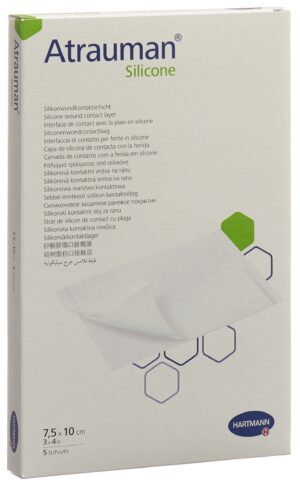 ATRAUMAN Silicone 7.5x10cm steril            5 Stk