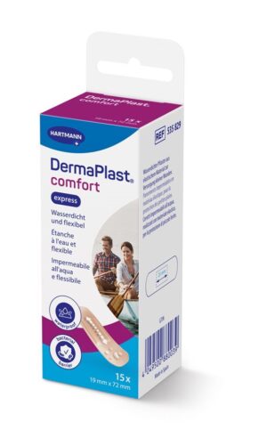 DERMAPLAST Comfort Express Strips 19x72mm   15 Stk