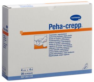 PEHA CREPP Kreppbinde 4mx4cm weiss          20 Stk