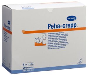 PEHA CREPP Kreppbinde 4mx8cm weiss          20 Stk