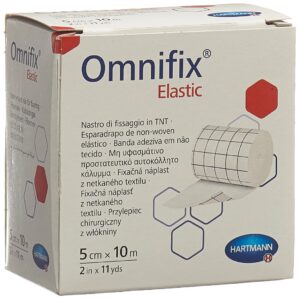 OMNIFIX Fixationsvlies 5cmx10m elastic weiss