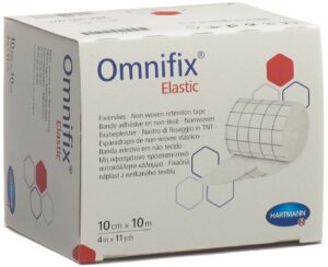 OMNIFIX Fixationsvlies 10cmx10m elastic weiss