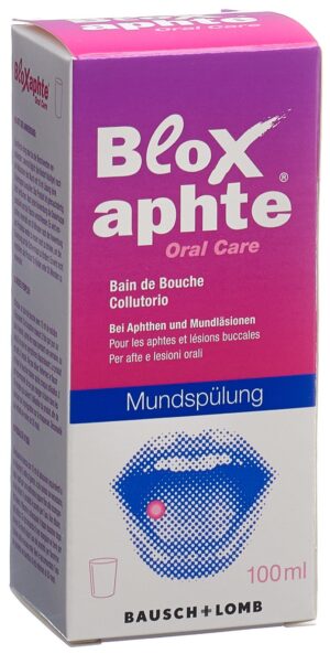 BLOXAPHTE Oral Care Mundspülung          Fl 100 ml