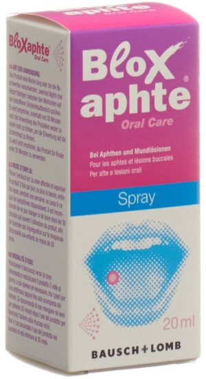 BLOXAPHTE Oral Care Spray                 Fl 20 ml