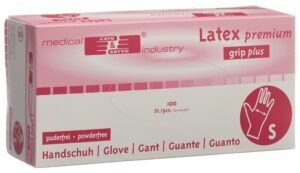 GRIBI Unters Handsch S Latex puderfr unst 100 Stk