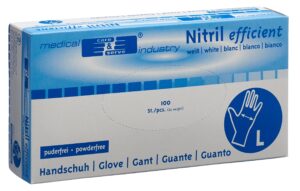 GRIBI Unters Handsch L Nitril puderfr unst 100 Stk