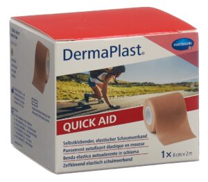 DERMAPLAST QuickAid 6cmx2m hautfarbig