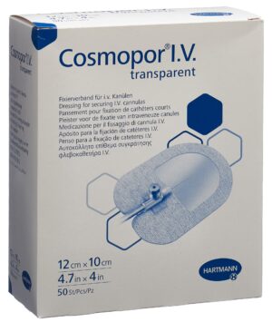 COSMOPOR I.V. 10x12cm transparent 50 Stk