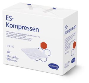 HARTMANN ES-Kompressen 12fach 10x20cm      100 Stk