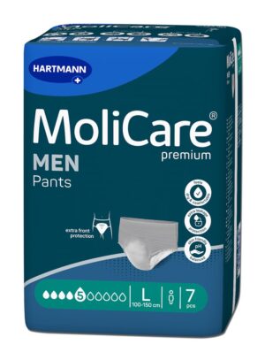 MOLICARE Premium Men Pants L 5 Tropfen Btl 7 Stk