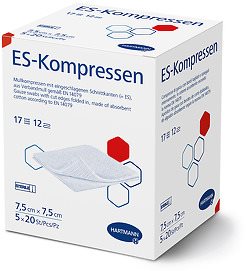 HARTMANN ES-Kompr T17 7.5x7.5cm 12f st    20 5 Stk