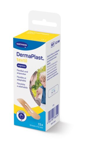 DERMAPLAST Text Expr Strips 19x72mm         15 Stk