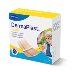 DERMAPLAST Text Schnellverb 4cmx5m beige