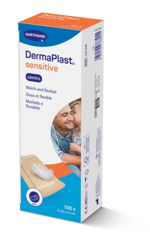 DERMAPLAST Sens Cent Strips 4x6cm bei 100 Stk