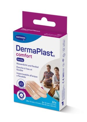 DERMAPLAST Comf Family Strips ass 3 Gr      32 Stk