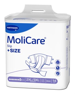 MOLICARE Slip 2XL/3XL +Size 8 Drops     Btl 14 Stk