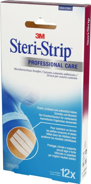 3M STERI STRIP 12x100mm weiss verstärkt   12 6 Stk