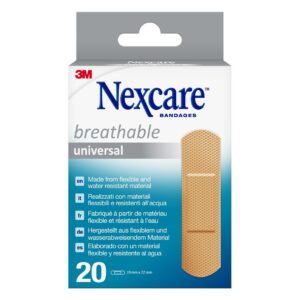 3M NEXCARE Breathable univer Pflast 19x72mm 20 Stk