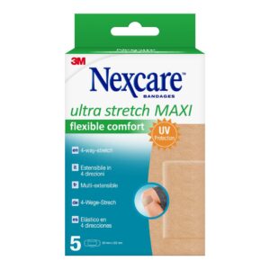 3M NEXCARE Ultra Str MAXI Flex Comf 50x101mm 5 Stk