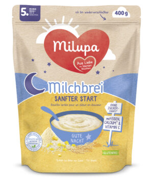 MILUPA Gute Nacht Sanfter Start 5m+          400 g