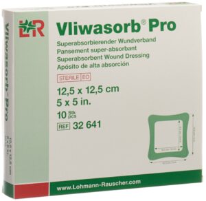 VLIWASORB Pro Wundverband 12.5x12.5cm       10 Stk