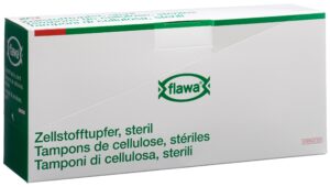 FLAWA Zellstofftupfer 4x5cm steril 70 2 Stk