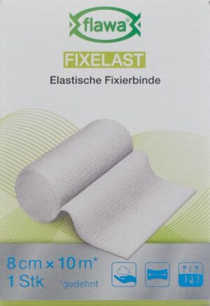 FLAWA Fixelast Fixierbinde 8cmx10m