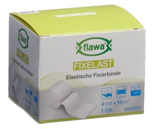 FLAWA Fixelast Fixierbinde 4cmx10m