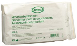 FLAWA Wochenbettbinden MP-L keimreduzierBtl 10 Stk
