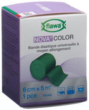 FLAWA NOVA COLOR Idealbinde 6cmx5m grün