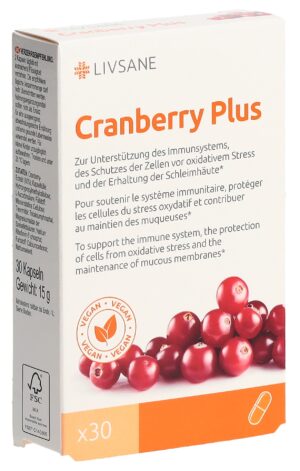 LIVSANE Cranberry Plus Kaps           Blist 30 Stk
