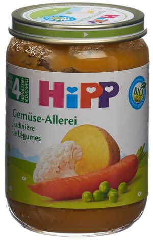 HIPP Gemüse-Allerlei                    Glas 190 g