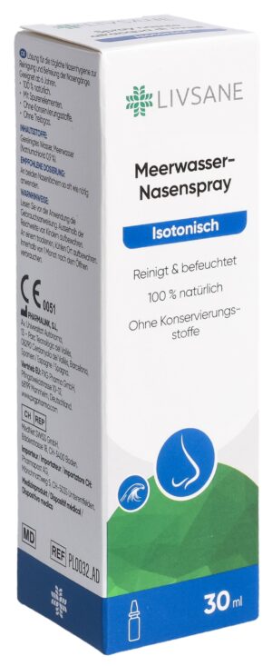 LIVSANE Nasenspray isotonisches MeerwasseSpr 30 ml