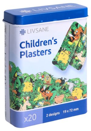 LIVSANE Kinderpflaster Jungle Anim       Ds 20 Stk
