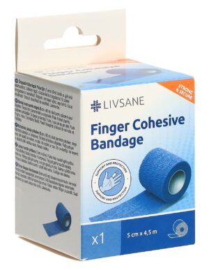 LIVSANE Fingerverband 5cmx4.5m selbsthaftend