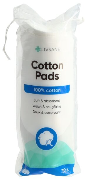 LIVSANE Wattepads (n)                       70 Stk