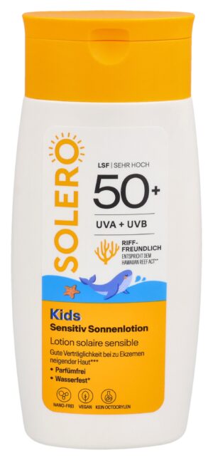 SOLERO Kids Sensitiv Sonnenlotion SPF50+    200 ml