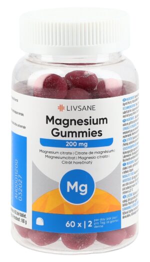 LIVSANE Magnesium Gummis                 Ds 60 Stk